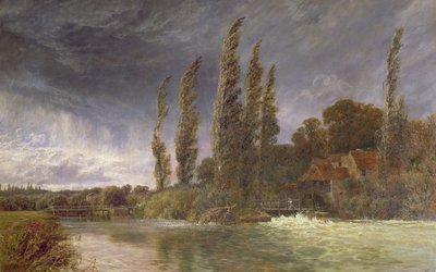 Iffley Mill, 1884 by George Vicat Cole